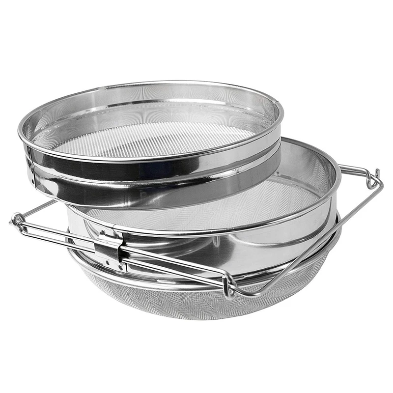 Honey Harvesting Beekeeping Starter Tool Kit | Set Of 5 - Double Sieve Honey Strainer, Frame Holder, Brush, Uncapping Knife, Unc
Honey Harvesting Beekeeping Starter Tool Kit | Set Of 5 - Double Sieve Honey Strainer, Frame Holder, Brush, Uncapping Knife, Unc