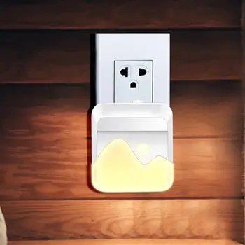 2Pcs LED Night Light Mini Light Smart Sensor Control EU US Plug Plastic LED Night Light Bedside Wall Lamp Home Indoor Lightnings
2Pcs LED Night Light Mini Light Smart Sensor Control EU US Plug Plastic LED Night Light Bedside Wall Lamp Home Indoor Lightnings