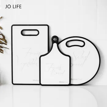 JO LIFE Non Slip Chopping Board Kitchen Vegetable Meat Cutting Board White Pizza Sushi Bread Tray 
JO LIFE Non Slip Chopping Board Kitchen Vegetable Meat Cutting Board White Pizza Sushi Bread Tray