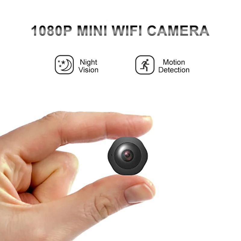 Мини камера HD 1080P Wi Fi умная с ночным видением детектор движения диктофон hd