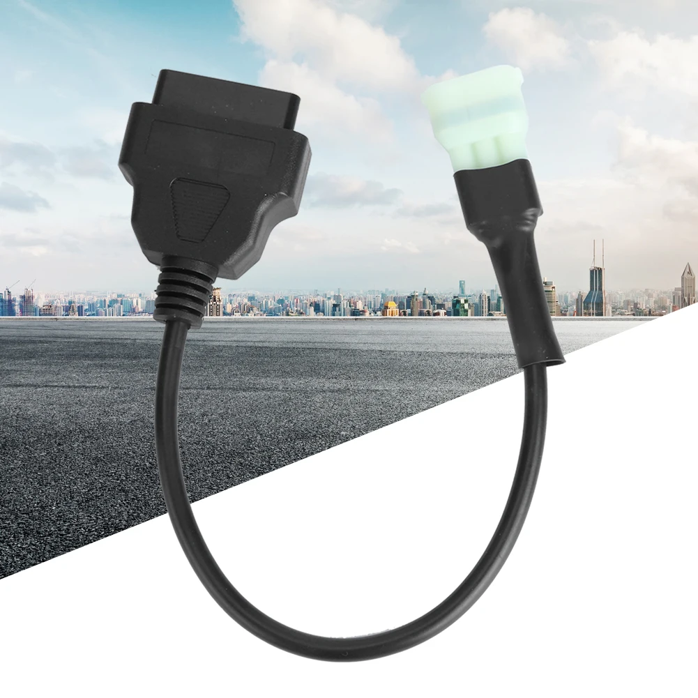 New 6 Pin To 16 Pin Adapter Cable OBD2 Engine Fault Diagnosis Detector 6 PIN To 16 PIN Adapter Cables For KTM Motorcycle
New 6 Pin To 16 Pin Adapter Cable OBD2 Engine Fault Diagnosis Detector 6 PIN To 16 PIN Adapter Cables For KTM Motorcycle