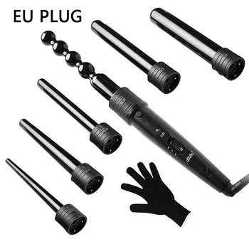 LCD Liquid Crystal Display 5 In 1 Change Tube Hair Curler Multi-function Hair Curler Portfolio Tools
LCD Liquid Crystal Display 5 In 1 Change Tube Hair Curler Multi-function Hair Curler Portfolio Tools