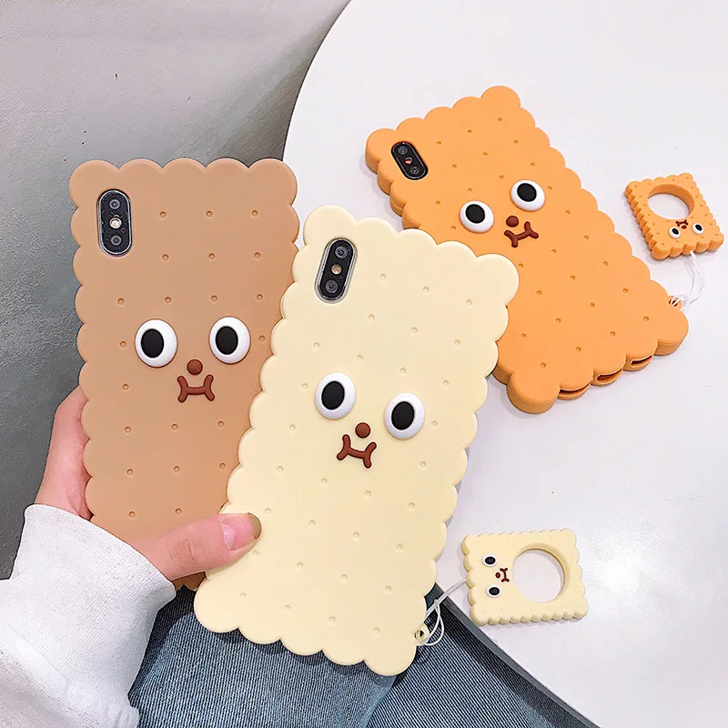 Cute Cookie Pattern Phone Case For iphone XS Max XR X Back Case For iphone 6 6s 7 8 Cover Soft Silicone Cases Funny Cartoon Capa
Cute Cookie Pattern Phone Case For iphone XS Max XR X Back Case For iphone 6 6s 7 8 Cover Soft Silicone Cases Funny Cartoon Capa