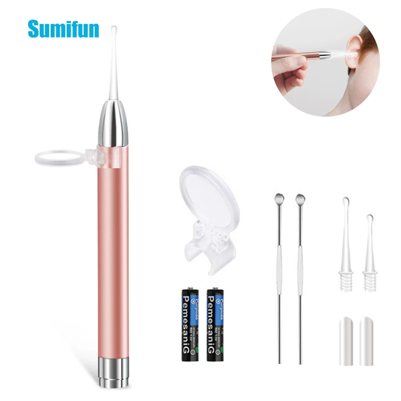 1 Set Ear Pick Ear Wax Remover Cleaner LED Light Visible Ear Magnifier Otoscope Picker Curette Ear Spoon Remover Cleaner
1 Set Ear Pick Ear Wax Remover Cleaner LED Light Visible Ear Magnifier Otoscope Picker Curette Ear Spoon Remover Cleaner