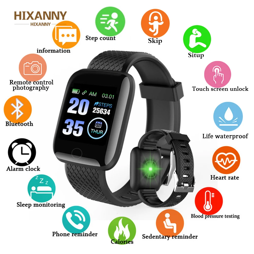 Smart Fitness Tracker Bracelet D13 Screen Smart Band Heart Rate Blood Pressure Measuring Smart Wristbands Smartband
Smart Fitness Tracker Bracelet D13 Screen Smart Band Heart Rate Blood Pressure Measuring Smart Wristbands Smartband