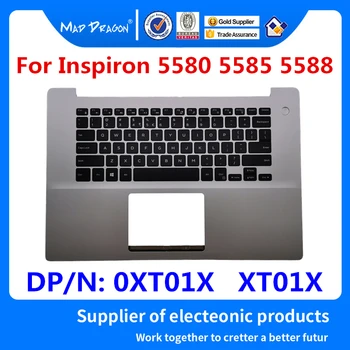 Laptop New original Palmrest Upper Cover Case Assembly For Dell Inspiron 15 5580 5585 5588 Keyboard case Silver 0XT01X XT01X 
Laptop New original Palmrest Upper Cover Case Assembly For Dell Inspiron 15 5580 5585 5588 Keyboard case Silver 0XT01X XT01X