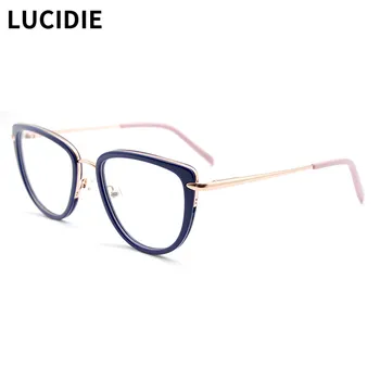 LUCIDIE 2020 Fashion Spring New Spectacles Metal Glasses Frame Women Cat Eye Computer Eyeglasses Anti Blue Ray Optical Eyewear
LUCIDIE 2020 Fashion Spring New Spectacles Metal Glasses Frame Women Cat Eye Computer Eyeglasses Anti Blue Ray Optical Eyewear