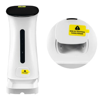 Automatic Cat Feeder Portion Control& Voice Recording Timer Programmable 8 Meals
Automatic Cat Feeder Portion Control& Voice Recording Timer Programmable 8 Meals