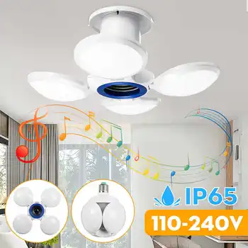 E27 LED Football Bulb Waterproof bluetooth Music Deformable Adjustable Garage Ceiling Light Folding Bulb AC110-240V
E27 LED Football Bulb Waterproof bluetooth Music Deformable Adjustable Garage Ceiling Light Folding Bulb AC110-240V