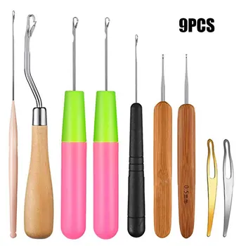 Economical 7/9/5pcs Dreadlocks Crochet Hooks Set Hair Extensions Crochet Weaving Needles Kit for Braid Craft ds99
Economical 7/9/5pcs Dreadlocks Crochet Hooks Set Hair Extensions Crochet Weaving Needles Kit for Braid Craft ds99