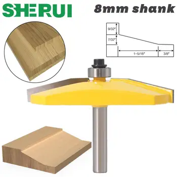 SHERUI 1pcs Raiser Router Bit- Bevel Design - 8mm Shank Woodworking cutter Tenon Cutter for Woodworking Tools
SHERUI 1pcs Raiser Router Bit- Bevel Design - 8mm Shank Woodworking cutter Tenon Cutter for Woodworking Tools
