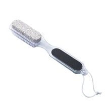 HOT! 5Pcs Escova Pé Massagem Nos Pés Pedicure Scrubber Ferramenta Escovas de Esfregar Esfoliante Spa Chuveiro Remover A Pele Morta Pé Ferramenta de Cuidados(China)