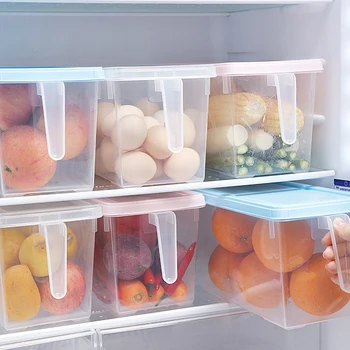 Kitchen Transparent PP Storage Box Grains Beans Storage Contain Sealed Home Organizer Food Container Refrigerator Storage Boxes 
Kitchen Transparent PP Storage Box Grains Beans Storage Contain Sealed Home Organizer Food Container Refrigerator Storage Boxes