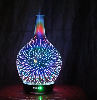 7 Color Light 3D Glass Vase Aromatherapy Essential Oil Aroma Diffuser Changing and Waterless Auto Shut-off Cool Mist Humidifier
7 Color Light 3D Glass Vase Aromatherapy Essential Oil Aroma Diffuser Changing and Waterless Auto Shut-off Cool Mist Humidifier