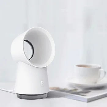 Leafless Spray Fan 3 in 1 Mini Cooling Fan Bladeless Desktop Fan Mist Humidifier Led Light 3 Speed Adjustable for Outdoor
Leafless Spray Fan 3 in 1 Mini Cooling Fan Bladeless Desktop Fan Mist Humidifier Led Light 3 Speed Adjustable for Outdoor