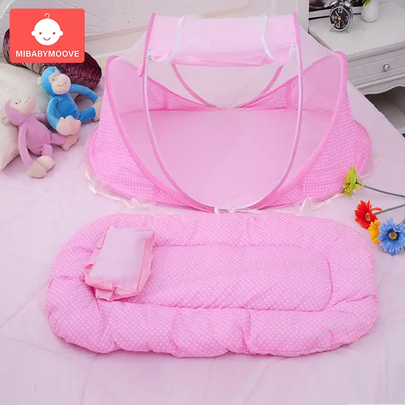 baby bedding set with mosquito net