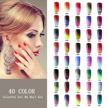 8ml 40 Colors Temperature Color Changing Glitter Thermal Nail Polish Fast Dry Manicure DIY Art Gradient Nail Lacquer
8ml 40 Colors Temperature Color Changing Glitter Thermal Nail Polish Fast Dry Manicure DIY Art Gradient Nail Lacquer