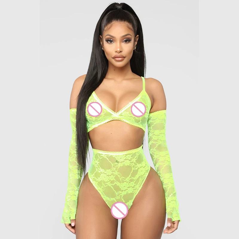 

Women Underwear Bra Sexy Lingerie Sets Hot Exotic Lace G-string Nightwear Lace Clothes Set Summer Female Clothing Fashion New