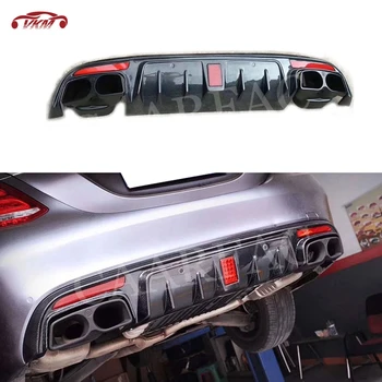 Carbon Fiber B Style Rear Bumper Lip Diffuser with Lamp Exhaust Tips For Benz C Class W205 C43 C63 AMG Sport 4 Door 2015-2020
Carbon Fiber B Style Rear Bumper Lip Diffuser with Lamp Exhaust Tips For Benz C Class W205 C43 C63 AMG Sport 4 Door 2015-2020
