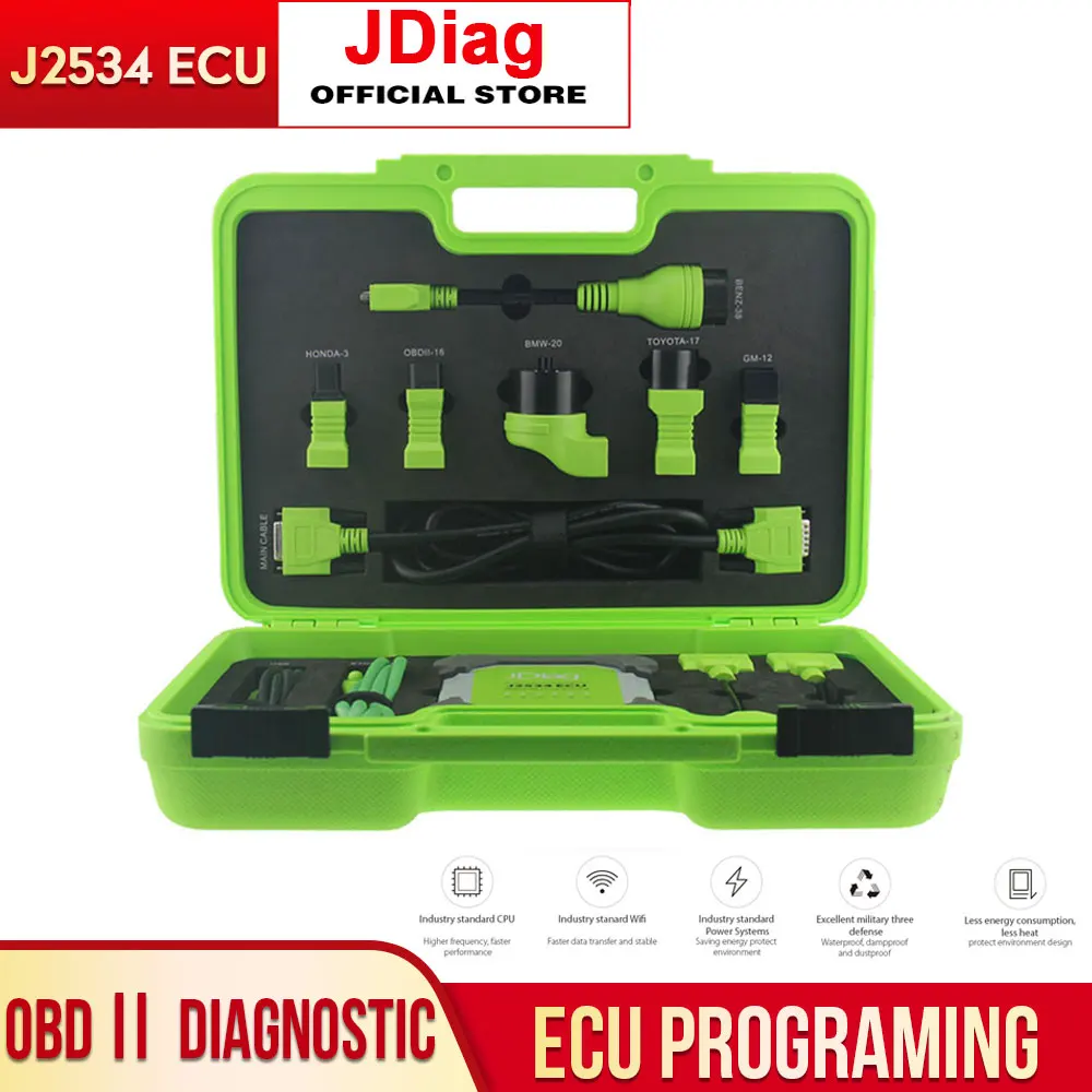JDiag Elite II Pro Original ECU Programmer Professional Programming Scanner Computer Automotive Code Reader Car Diagnostic Tool
JDiag Elite II Pro Original ECU Programmer Professional Programming Scanner Computer Automotive Code Reader Car Diagnostic Tool