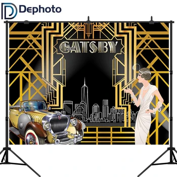 Dephoto The Great Gatsby Themed Backdrop Retro Roaring 20s Party Birthday Wedding Decor Background Supplies Photo Booth Prop
Dephoto The Great Gatsby Themed Backdrop Retro Roaring 20s Party Birthday Wedding Decor Background Supplies Photo Booth Prop