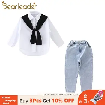 Bear Leader Girls Autumn Fashion Outfits Children Casual Suits 2PCS Solid Pullover Shirts and Jeans Pants Girls Clothing Sets
Bear Leader Girls Autumn Fashion Outfits Children Casual Suits 2PCS Solid Pullover Shirts and Jeans Pants Girls Clothing Sets