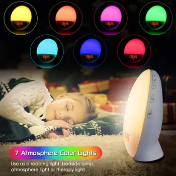 Multi-Function LED Electronic Alarm Clock Simulated Sunrise And Sunset Nature Wake-Up Sleep Music Colorful Night Light
Multi-Function LED Electronic Alarm Clock Simulated Sunrise And Sunset Nature Wake-Up Sleep Music Colorful Night Light