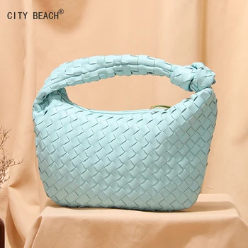CITY BEACH Bag female 2020 new casual retro portable cloud single shoulder armpit bag bv hand-woven knotted croissant 
CITY BEACH Bag female 2020 new casual retro portable cloud single shoulder armpit bag bv hand-woven knotted croissant