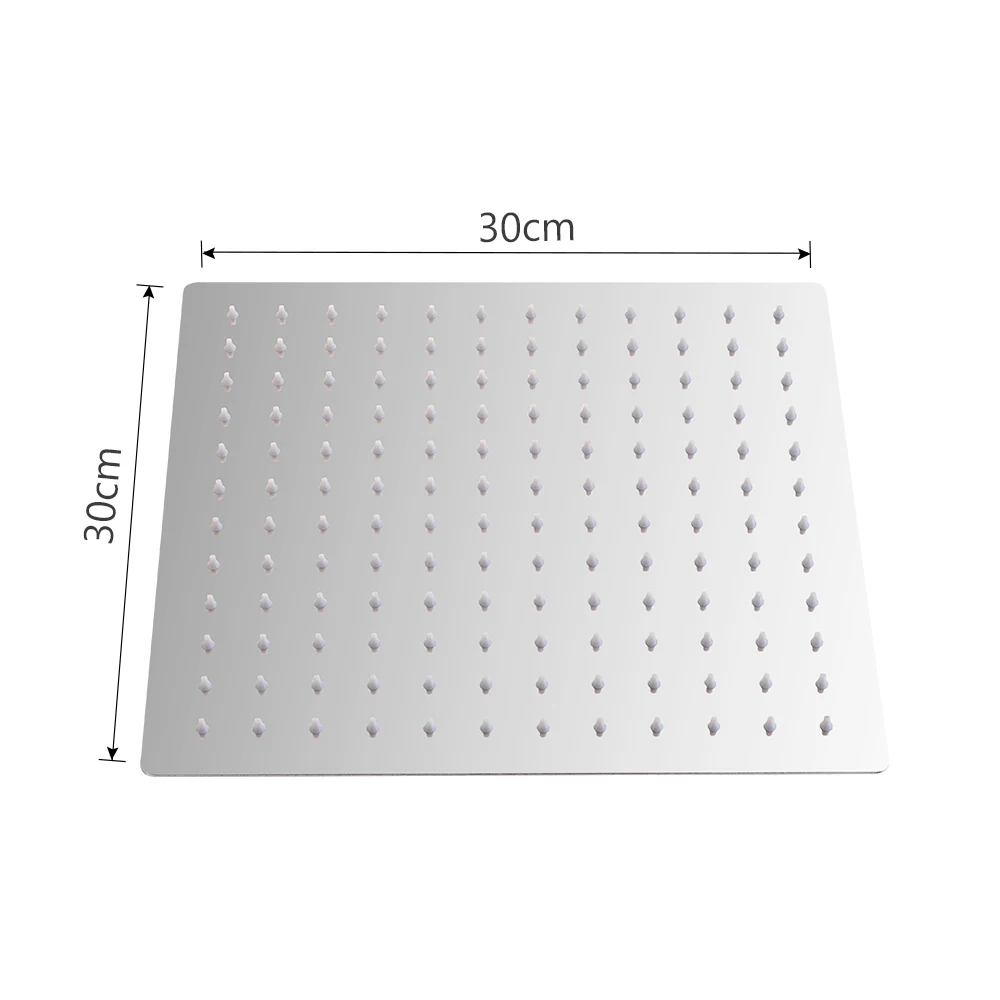 12 дюймовая лейка для душа душевая головка дождя 30 см * квадратная ультра тонкая из