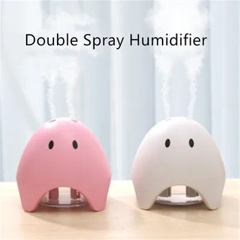 300ML Ultrasonic Double Spray Air Humidifier USB Aroma Essential Oil Diffuser For Home Car Mist Maker Fogger With Color LED Lamp
300ML Ultrasonic Double Spray Air Humidifier USB Aroma Essential Oil Diffuser For Home Car Mist Maker Fogger With Color LED Lamp