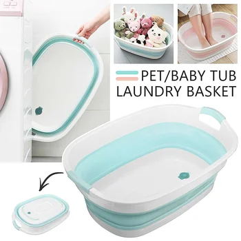 Mulit-Funtion Folding Basins Portable Wash Basins Folding Laundry Tub Baby Pet Shower Bathtub Home Bathroom Storage Basket
Mulit-Funtion Folding Basins Portable Wash Basins Folding Laundry Tub Baby Pet Shower Bathtub Home Bathroom Storage Basket