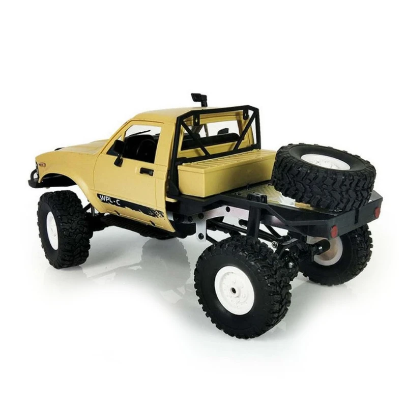 WPL C14 1/16 Scale 2.4G 4WD Off-road RC Semi-Truck Car Toy Auto Vehicle RTR Gift
WPL C14 1/16 Scale 2.4G 4WD Off-road RC Semi-Truck Car Toy Auto Vehicle RTR Gift
