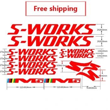 Bike frame Stickers S-works Carbon bicycle cycling decal Free shipping mtb race Vinyl Waterproof decal bike accessories stickers 
Bike frame Stickers S-works Carbon bicycle cycling decal Free shipping mtb race Vinyl Waterproof decal bike accessories stickers