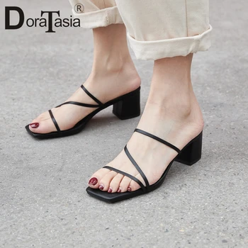 DORATASIA Brand Female Summer Sandals Casual Elegant Sandals Women Outdoor Slip On High Heels Open Toe Beach Shoes Woman
DORATASIA Brand Female Summer Sandals Casual Elegant Sandals Women Outdoor Slip On High Heels Open Toe Beach Shoes Woman