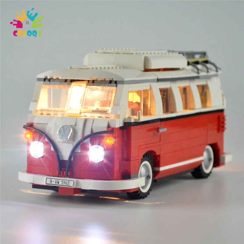 COLOQY Toys LED Light Kit For 21001 Red With T1 Camper Van Building Blocks Compatible With 10220(Not Include The Model)
COLOQY Toys LED Light Kit For 21001 Red With T1 Camper Van Building Blocks Compatible With 10220(Not Include The Model)
