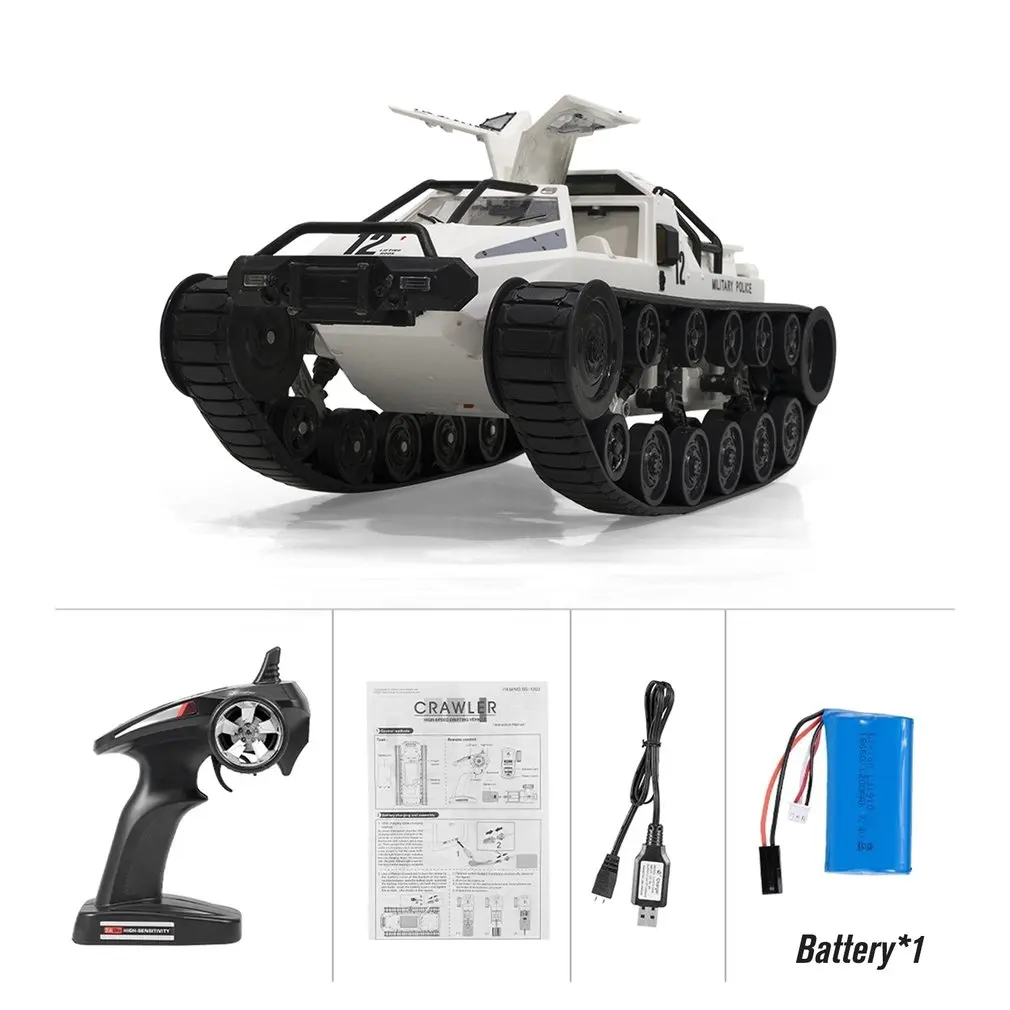 SG-1203 1:12 4WD RC Tank Drift Cars 2.4G Remote Control High Speed Full Proportional Vehicle Model Tanks for Children Gift
SG-1203 1:12 4WD RC Tank Drift Cars 2.4G Remote Control High Speed Full Proportional Vehicle Model Tanks for Children Gift