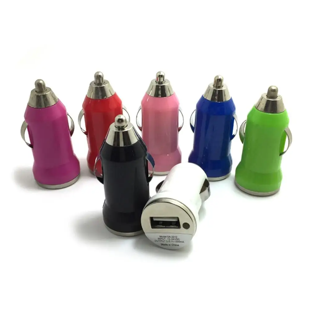 3pcs USB mini Bullet-shape Car charger random color Universal 5V 1 Port Adapter For Smart Mobile Phone Auto Power Parts
3pcs USB mini Bullet-shape Car charger random color Universal 5V 1 Port Adapter For Smart Mobile Phone Auto Power Parts