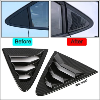 Wooeight 2Pcs Side Rear Window Shutter Tail Triangle Pillar Cover Frame Trim Decorative Sticker Fit for Toyota Corolla 2019
Wooeight 2Pcs Side Rear Window Shutter Tail Triangle Pillar Cover Frame Trim Decorative Sticker Fit for Toyota Corolla 2019