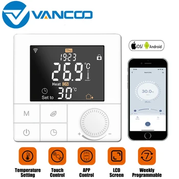 Smart Home Control Thermostat 220v Water/Electric floor Heating Water/Gas Boiler for Temperature controller Wifi Thermoregulator
Smart Home Control Thermostat 220v Water/Electric floor Heating Water/Gas Boiler for Temperature controller Wifi Thermoregulator