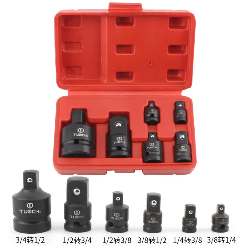 1Set Impact Socket Adaptor 1/2 to 3/8 3/8 to 1/4 3/4 to 1/2 Socket Convertor Adaptor Reducer for Car Bicycle Garage Repair Tool
1Set Impact Socket Adaptor 1/2 to 3/8 3/8 to 1/4 3/4 to 1/2 Socket Convertor Adaptor Reducer for Car Bicycle Garage Repair Tool