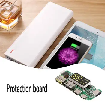 Usb Battery 18650 2.4A Overload Discharge Short Circuit Protection Board
Usb Battery 18650 2.4A Overload Discharge Short Circuit Protection Board