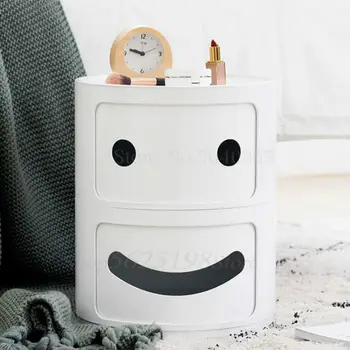 Nordic bedroom bedside table creative simple children's bedside round mini cabinet multi-function storage cabinet 
Nordic bedroom bedside table creative simple children's bedside round mini cabinet multi-function storage cabinet
