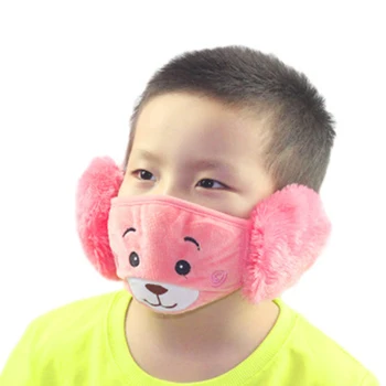 Winter Children Windproof Mask Baby Cartoon Plush Mask Earmuffs Two in one Boys Girls Multifunction Practical Warm Cotton Masks
Winter Children Windproof Mask Baby Cartoon Plush Mask Earmuffs Two in one Boys Girls Multifunction Practical Warm Cotton Masks