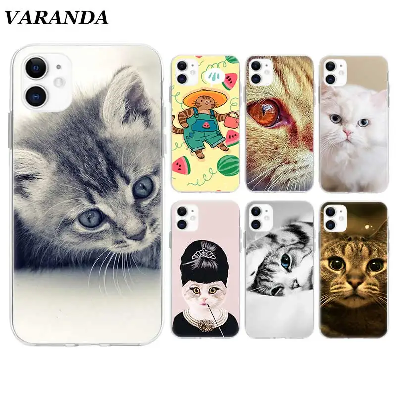 Cat Cute Eye Case for Apple iPhone 11 X XR XS Max 7 8 6 6S Plus 5 5S SE 5C Silicone Cover Phone Coque Shell
Cat Cute Eye Case for Apple iPhone 11 X XR XS Max 7 8 6 6S Plus 5 5S SE 5C Silicone Cover Phone Coque Shell