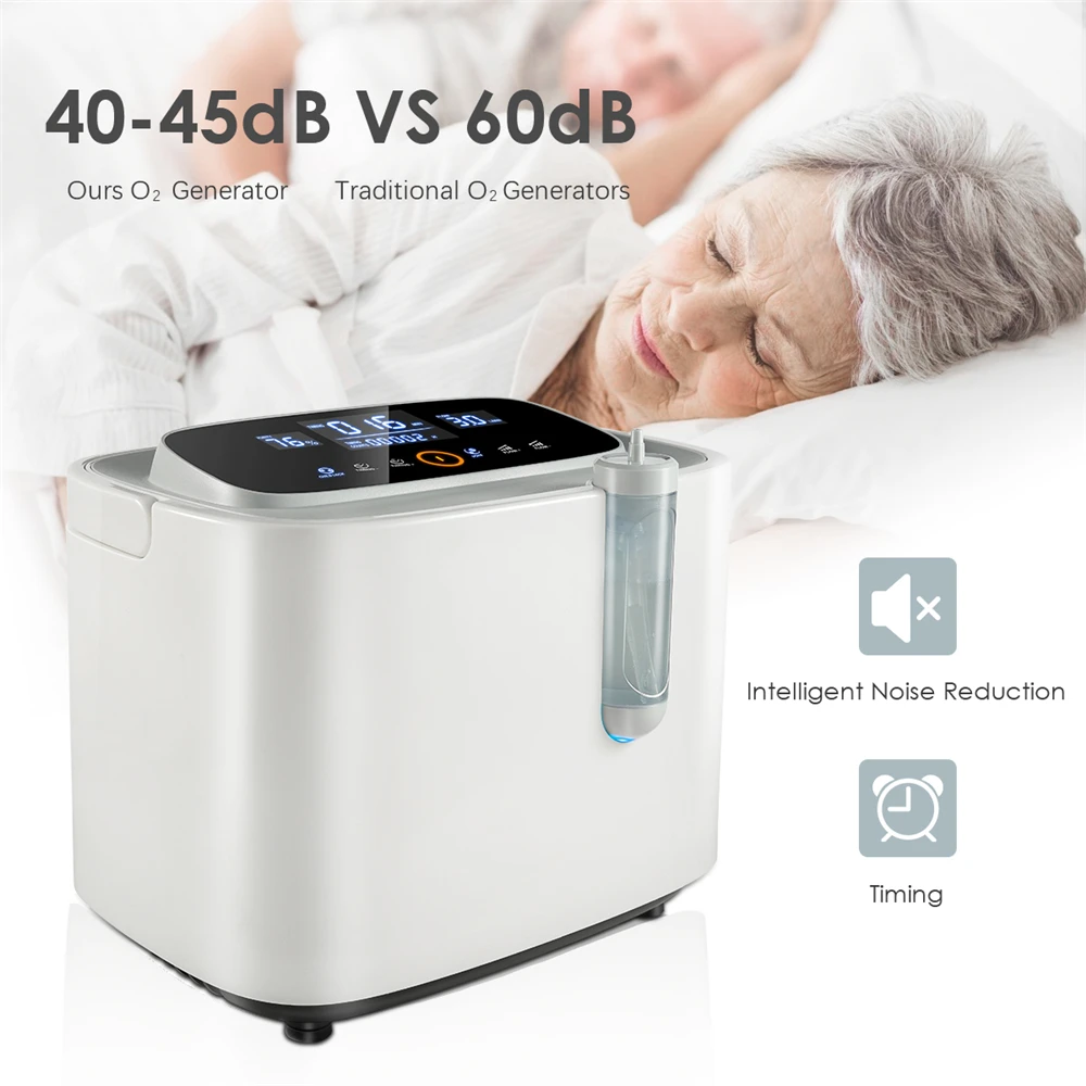 1-7L/min Adjustable Oxygen Concentrator Machine Generator Oxygen Making Machine Without Battery Portable Air Purifier AC 220V
1-7L/min Adjustable Oxygen Concentrator Machine Generator Oxygen Making Machine Without Battery Portable Air Purifier AC 220V