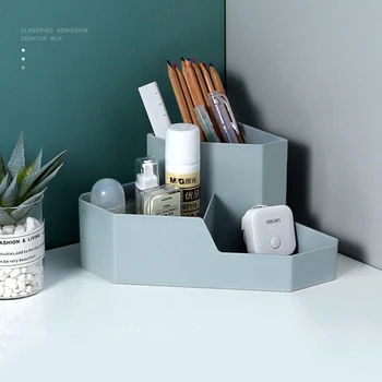 Desktop Corner Storage Box Makeup Organizer Cosmetic Remote Control Container Pen Holder Desk Sundries Box Office Home Organizer 
Desktop Corner Storage Box Makeup Organizer Cosmetic Remote Control Container Pen Holder Desk Sundries Box Office Home Organizer