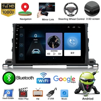 1+16G Android 8.1 Car Radio Multimedia Player for Toyota Toyota Highlander 2015-2019 Navigation GPS 2 Din
1+16G Android 8.1 Car Radio Multimedia Player for Toyota Toyota Highlander 2015-2019 Navigation GPS 2 Din