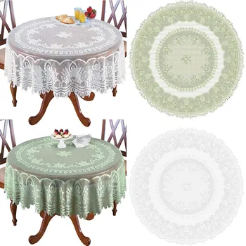 White or Cream Lace Kitchen Table Cloth Tablecloth Round or Oblong choice Decorative Elegant Waterproof Fabric Table Cover
White or Cream Lace Kitchen Table Cloth Tablecloth Round or Oblong choice Decorative Elegant Waterproof Fabric Table Cover