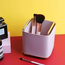 Leather Storage Basket Box Pen Holder With Handle12.5*11*11cm Desktop Makeup Brush Living Room Remote Storage Box
Leather Storage Basket Box Pen Holder With Handle12.5*11*11cm Desktop Makeup Brush Living Room Remote Storage Box