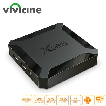 2020 X96Q TV Box Android 10.0 2GB 16GB Allwinner H313 Quad Core 4K 2.4G Wifi Netflix Youtube Android 10 Set Top Box Media Player
2020 X96Q TV Box Android 10.0 2GB 16GB Allwinner H313 Quad Core 4K 2.4G Wifi Netflix Youtube Android 10 Set Top Box Media Player